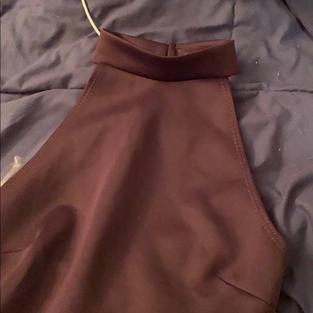 NWT purple halter dress